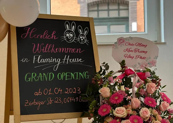 Flaming House Bitterfeld-Wolfen